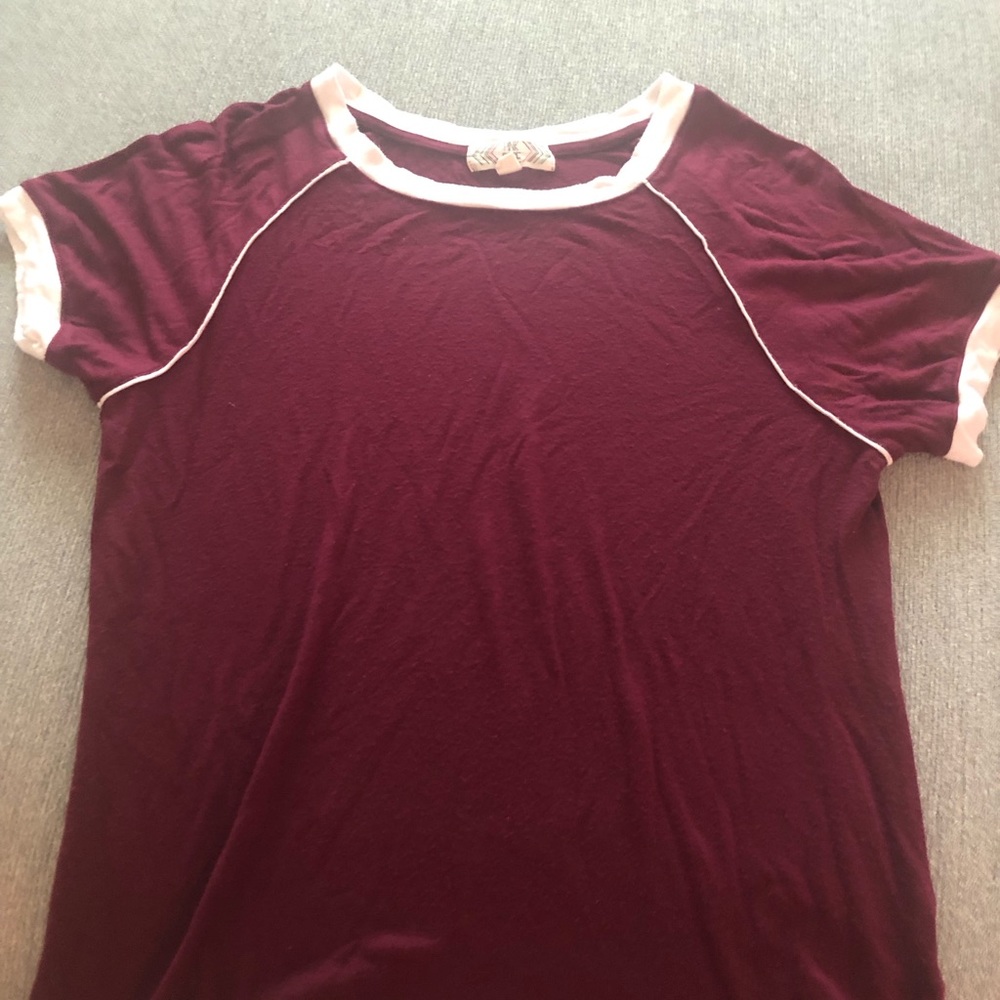 Girls Medium Pink Rose brand shirt.